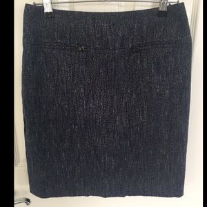 Ann Taylor blue pencil skirt Sz 2